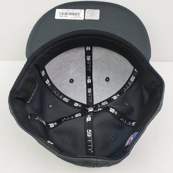 Arizona Cardinals 59Fifty Fitted Hat Crucial Catch Cancer Embroidered New Era 8 - Picture 10 of 10